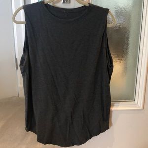 Lululemon soft grey tank